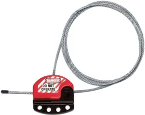 Masterlock - S806 -  Integrated 6 Inch Safety Hasp Cable Lockout - [MA-S806]